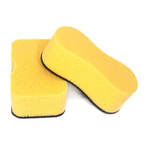 Car wash compressed sponge large car wiping absorbent sponge block high density strong decontamination cotton car supplies