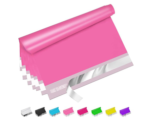 도매 사용자 정의 핫 민트 컬러 Polymailer 우편 포장 배송 가방 익스프레스 봉투 비닐 우편 가방 택배 - Product Image 2