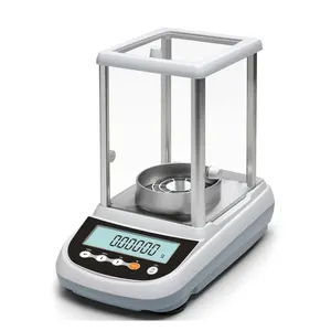 J&R Electronic Automatic Calibration Chemical Industrial Semi Micro Analytical Balance 220gm 0.0001g Laboratory Scale