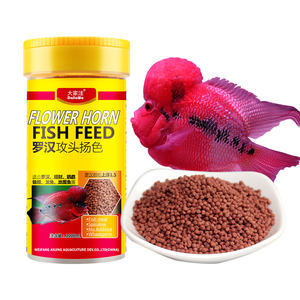 Top Hoge Kwaliteit Feed <span class=keywords><strong>Flowerhorn</strong></span> Voedsel Vis Voedt Aquarium Visvoer - Product Image 4
