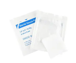 Individual Wrapped Medical Disposable Wound First Aid Accessories Sterile Gauze Pad