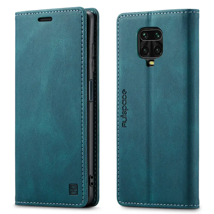 Kz — coque portefeuille en cuir pour Xiaomi Note 9S, avec carte de crédit, étui magnétique pour livre Note 9s, nouvelle collection