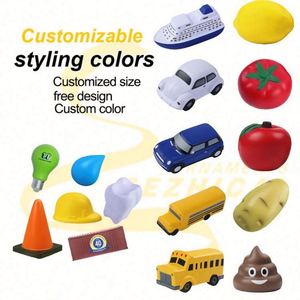 Pelota Antiestrés de PU con Forma de Rayo Personalizada con Logotipo, para Regalo Promocional - Product Image 4