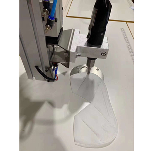 35K semi automática manual no tejida desechable máscara oído lazo cinturón ultrasónica de la máquina de soldadura - Product Image 2