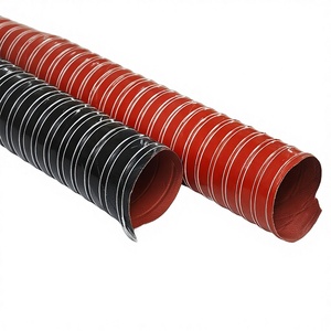 Tuyaux spéciaux en céramique noirs en <span class=keywords><strong>silicone</strong></span> pour machines de soufflage de film, vulcanisés à haute température, résistants à l'acide, à la base et à la corrosion, et résistants à l'usure - Product Image 1