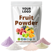 Fairir Poudre de fruits en vrac en gros, diverses poudres de jus de fruits lyophilisées pour boissons, pâtisseries, crèmes glacées, fourniture OEM ODM