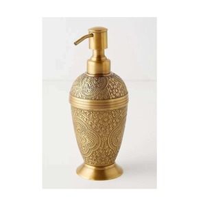 Distributeur de savon liquide en acier, laiton et cuivre le plus vendu pour salle de bain, évier de cuisine et usage au bureau, disponible à la vente - Product Image 6