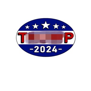 Oval Car <b>Decals</b> Self Adhesive Thermal Transfer Printing <b>Sticker</b> For Promotional Gifts 2024 Design - Product Image 5