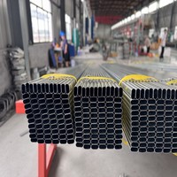 Çiftlik Serası ve Sulama Yapısı için Önceden Galvanizlenmiş ERW Oval Çelik Boru