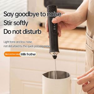 Milk Frother with USB Charger - 3 Speeds and 3 Stainless Steel Handheld Mixers, Perfect Frother for Coffee, Matcha - Product Image 3