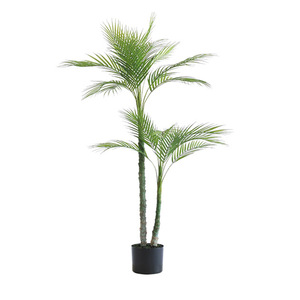 Palmier artificiel Areca Dream Castle 100-200 cm, plante d'intérieur sur pied, décoration en plastique - Product Image 5