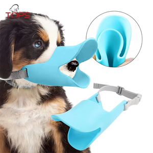 Bozales para perros bonitos antimordedura personalizados para perros pequeños, bozal divertido de pato para perros para visitas veterinarias de aseo - Product Image 2
