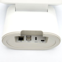 Support de tablette POS en aluminium de qualité supérieure |   Support de comptoir réglable et amovible pour iPad, idéal pour les restaurants et le commerce de détail