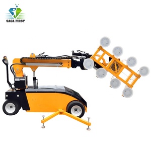 Grue de levage à ventouses pour la manutention de tôles et plaques lourdes, entièrement électrique, tension personnalisée, certifiée CE, usage industriel - Product Image 2