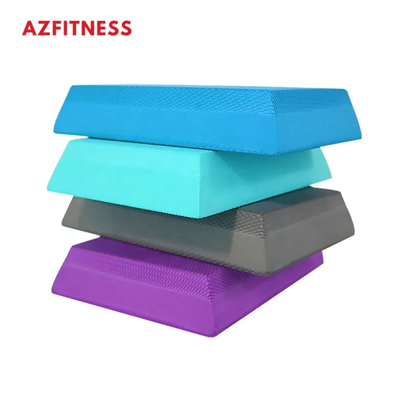 Custom High Density TPE Custom Sport Exercise Fitness Yoga Pad Foam Board Stability Balance Cushion With Logo