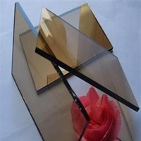 Plaque de toiture solide en polycarbonate durable à haute performance, design moderne, garantie de plus de 5 ans, longueur personnalisable pour