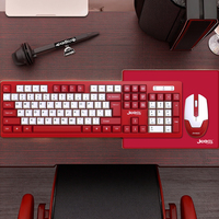 Combo clavier et souris sans fil Offre Spéciale 3-en-1 avec ensemble de tapis de souris prix d'usine d'origine pour PC ordinateur portable