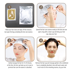 <span class=keywords><strong>Masque</strong></span> <span class=keywords><strong>capillaire</strong></span> personnalisé à la kératine auto-chauffant pour soins spa, traitement anti-chute à l'huile d'argan et à la kératine - Product Image 4