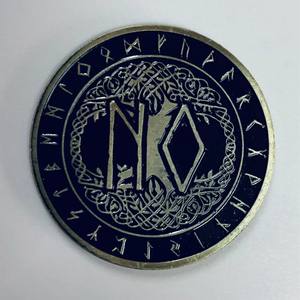 Moneta Portafortuna in Bronzo Antico con Design in Rilievo 3D, Strumento di Decisione Tradizionale Moderno Placcato Oro, Souvenir Artigianale in Metallo Sì/No - Product Image 3