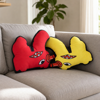 Housse de coussin personnalisée sur mesure, coussin décoratif personnalisé pour canapé, chaise, lit