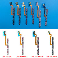 Câble flexible du bouton de volume et d'alimentation pour Samsung Galaxy S22 S23 S24 S25 Plus Ultra – Pièce de rechange pour clé latérale – Pièces de rechange pour réparation de téléphone
