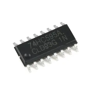 Giá tốt nhất Bộ phận điện tử cổ phiếu logic IC chip 74hc595a