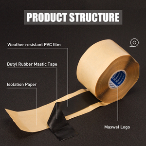 MAXWEL Ruban adhésif en vinyle polyvalent-Étanchéité et isolation exceptionnelles pour toutes les conditions météorologiques - Product Image 2