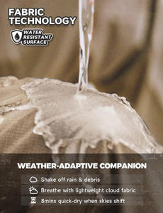 Celana Cargo Pria Model Convertible Multi-Kantong Anti Air Cepat Kering Ringan Bernapas Bahan Softshell - Product Image 4