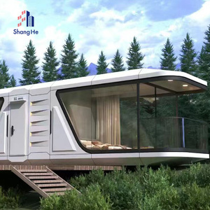 SH Factory Directly Outdoor Modular 2 Bedroom <strong>Vessel</strong> <strong>E7</strong> Space Capsule Home House House With Kitchen - Product Image 4