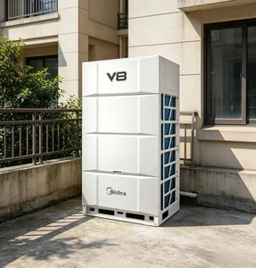 ระบบปรับอากาศแบบแยกส่วนหลายจุดติดตั้งบนเพดานเชิงพาณิชย์ ระบบ VRF แบบคาสเซ็ต - Product Image 4