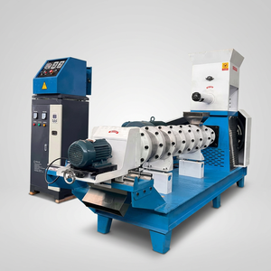 Extrusora Secadora de Alimentos Flotantes para Peces de 100-500 KG/H, Máquina Extrusora de Soja y Maíz, Equipo de Procesamiento de Granos por Inflado - Product Image 1