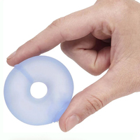 Nouveau produit : Balle anti-stress en TPR en forme de donut, jouet de décompression souple, cadeau promotionnel pour enfants et adultes