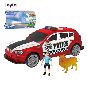 Voiture-jouet électrique pour enfants, modèle de voiture de Police rouge, véhicule de sauvetage et de urgence avec sirène et sons, lumières clignotantes, essayez-<span class=keywords><strong>moi</strong></span>, fonction de levage - Product Image 1