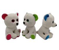 Peluche super douce au design nouveau de haute qualité personnalisée en usine d'ours polaires mignons