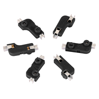 Interrupteurs de clavier mécanique MX noirs DUROCK à échange à chaud, connecteurs plaqués or, USB-C, force maximale de 3,0 kgf, durée de vie de 100 cycles, PCB