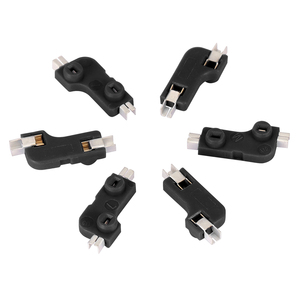 Interruttori per <span class=keywords><strong>Tastiera</strong></span> Meccanica DUROCK Hot-Swap Neri MX, Connettori Placcati in Oro, USB-C, Forza Massima 3.0kgf, Durata 100 Cicli, PCB - Product Image 1