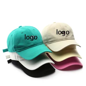 Baba şapkası özel nakış Logo toptan pamuk kapaklar mektup D koşu şapka yetişkin Casquette Unisex şapka ve kapaklar