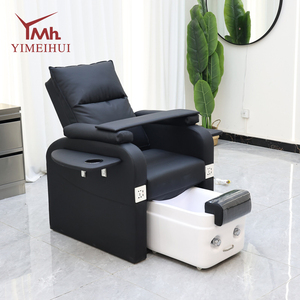 Sillón de Pedicura Eléctrico Reclinable Moderno <span class=keywords><strong>con</strong></span> Portavasos, Carga USB y Masaje para Manicura en Salones de Uñas - Product Image 1