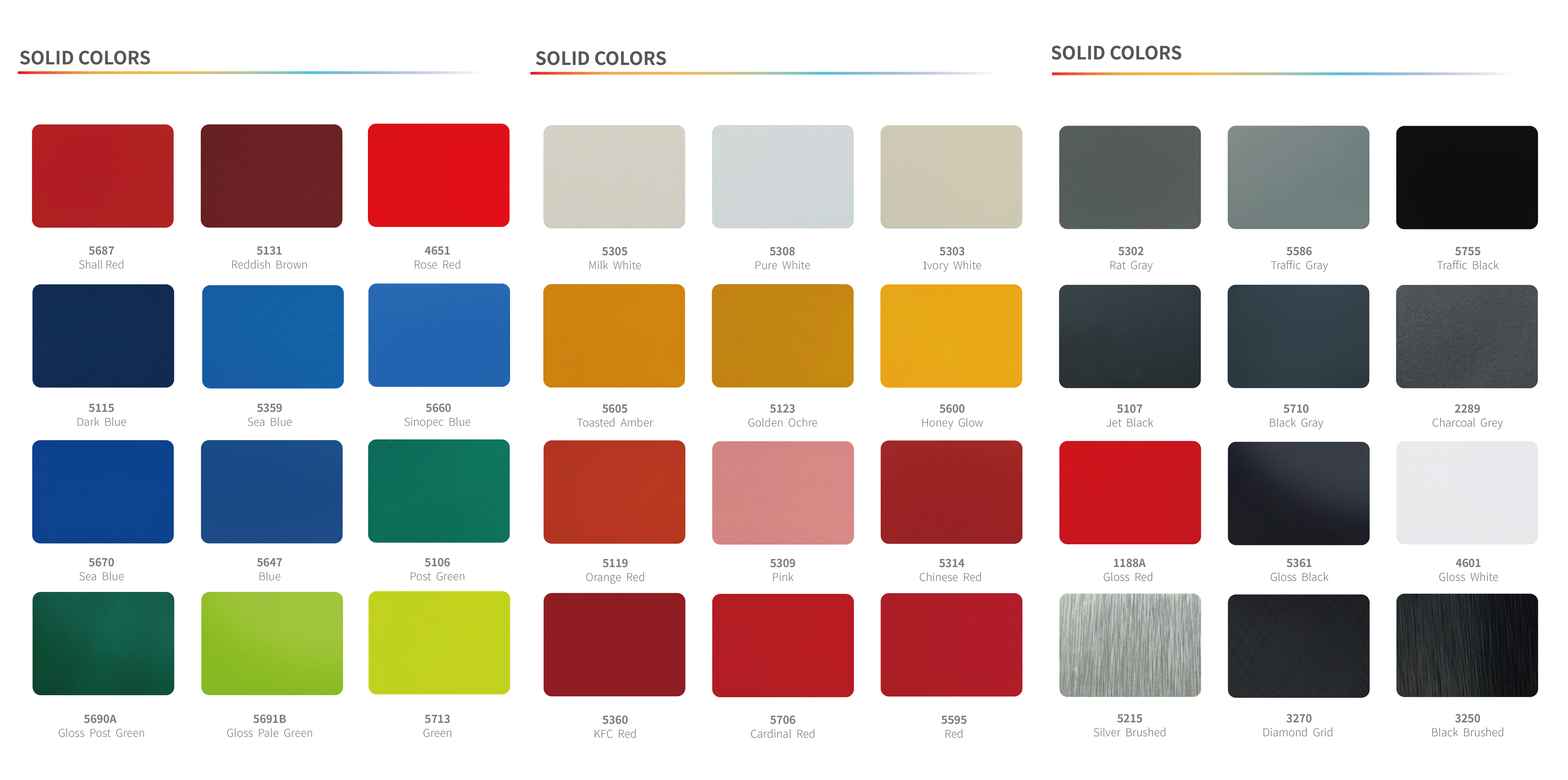 Solid Colors