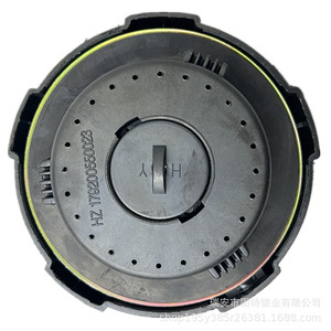 ฝาปิดถังน้ำมันเดลอง สำหรับกลุ่มรถยนต์ซานซี 52 แบบสามขา ทำจากพลาสติกสีดำ ป้องกันการโจรกรรม - Product Image 1