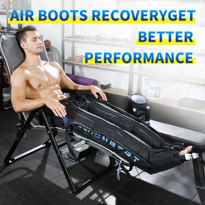 Bottes de compression pneumatiques gonflables KONBEST pour la récupération des jambes, massage par pressothérapie pour le lymphœdème, corps entier 4 - Product Image 4