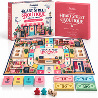 HEART STREET BOUTIQUE Boutique de cadeaux pour la Saint-Valentin Jeu de société éducatif pour couples avec des caractéristiques éco-responsables