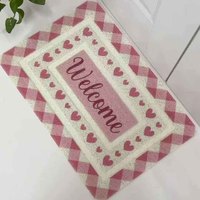 Tapis en rouleau PVC à boucles, antidérapants, robustes et élastiques, pour portes, avec graphiques et dimensions personnalisés, haute densité, vente directe usine