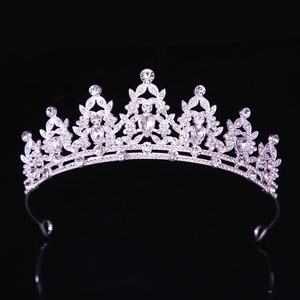 Diamant Accessoire Femme Diadèmes En Gros Alliage Coloré Coronas Decorativas De Étincelant Filles Couronne De <span class=keywords><strong>Luxe</strong></span> Cristal Diadème - Product Image 2