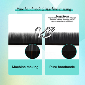 Pestañas Postizas SP EYELASH Hechas a Mano, Color Negro Mate Oscuro, Volumen, Extensiones de Pestañas, Curvatura D C CC, Suministros, Marca Privada, Pestañas de Cachemira - Product Image 5