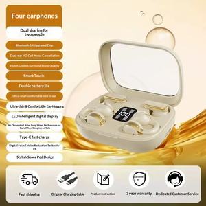 Auriculares inalámbricos Bluetooth de doble oído OWS con clip, deportivos, con cancelación de ruido. - Product Image 2