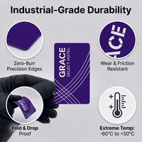 Carte RFID vierge de haute qualité et carte-clé d'hôtel durable et carte intelligente RFID pour les systèmes de contrôle d'accès RFID