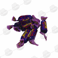 Vente chaude Populaire Russe Violet Saveur Douce Chocolat Bonbons Croustillants Marque Privée Personnalisée Barres de Chocolat aux Noix et Arachides