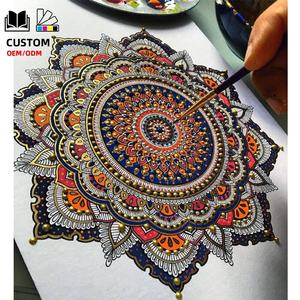 Direct d'usine impression personnalisée selle cousue papier Offset <span class=keywords><strong>livre</strong></span> de <span class=keywords><strong>coloriage</strong></span> Mandala anxiété <span class=keywords><strong>adulte</strong></span> pour les enfants - Product Image 3