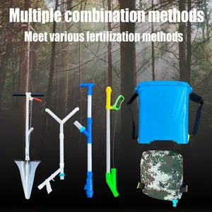 Farm Lawn Shoulder Wholesale Plastic Knapsack Manual Corn Fertilizer Applicator Spreader